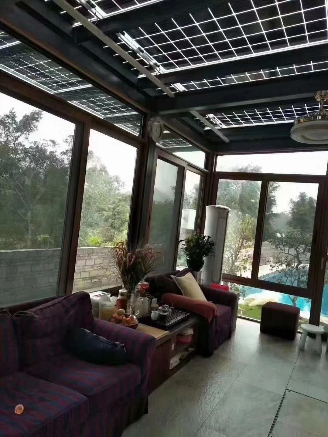 牡丹江20kw+15kwh智能AI别墅太阳能发电系统